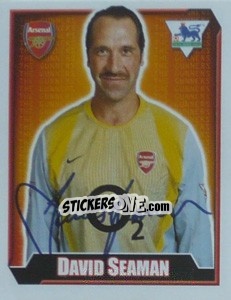 Figurina David Seaman - Premier League Inglese 2002-2003 - Merlin