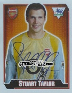 Figurina Stuart Taylor - Premier League Inglese 2002-2003 - Merlin