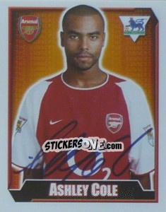 Sticker Ashley Cole - Premier League Inglese 2002-2003 n. 10 - Merlin
