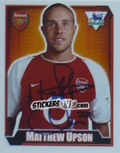Sticker Matthew Upson - Premier League Inglese 2002-2003 n. 16 - Merlin