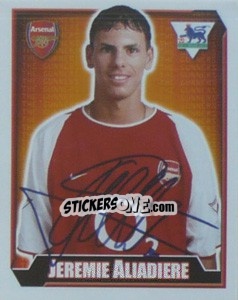 Sticker Jeremie Aliadiere