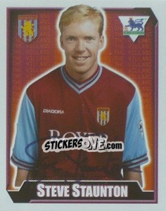 Figurina Steve Staunton - Premier League Inglese 2002-2003 - Merlin