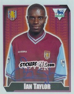 Sticker Ian Taylor - Premier League Inglese 2002-2003 - Merlin