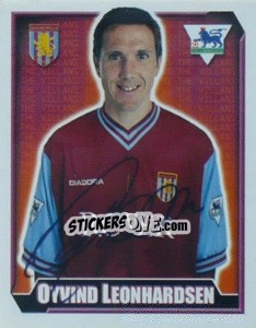 Sticker Oyvind Leonhardsen - Premier League Inglese 2002-2003 - Merlin