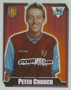 Sticker Peter Crouch - Premier League Inglese 2002-2003 n. 56 - Merlin