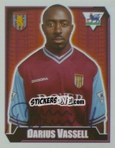 Sticker Darius Vassell - Premier League Inglese 2002-2003 - Merlin
