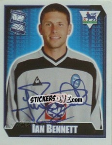 Sticker Ian Bennett - Premier League Inglese 2002-2003 n. 63 - Merlin