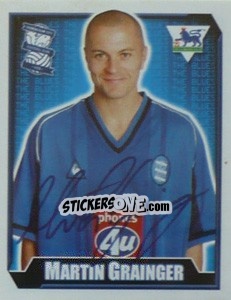 Sticker Martin Grainger - Premier League Inglese 2002-2003 n. 66 - Merlin