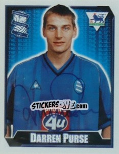 Sticker Darren Purse - Premier League Inglese 2002-2003 n. 69 - Merlin