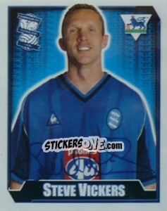 Figurina Steve Vickers - Premier League Inglese 2002-2003 - Merlin