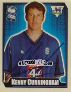 Figurina Kenny Cunningham - Premier League Inglese 2002-2003 - Merlin