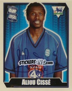 Sticker Aliou Cisse - Premier League Inglese 2002-2003 n. 75 - Merlin