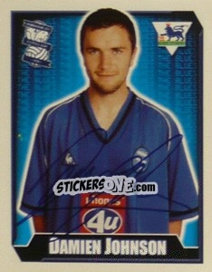 Cromo Damien Johnson - Premier League Inglese 2002-2003 n. 77 - Merlin