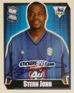 Sticker Stern John - Premier League Inglese 2002-2003 n. 83 - Merlin