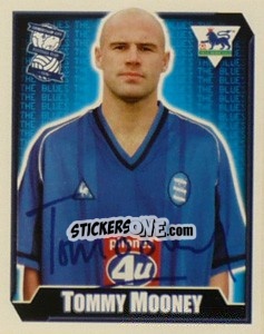 Figurina Tommy Mooney - Premier League Inglese 2002-2003 - Merlin