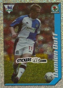 Figurina Damien Duff (Star Player) - Premier League Inglese 2002-2003 - Merlin