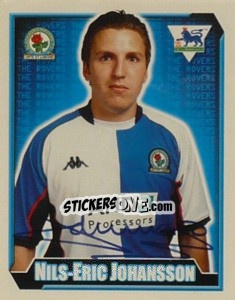 Sticker Nils-Eric Johansson - Premier League Inglese 2002-2003 - Merlin