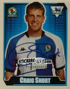 Sticker Craig Short - Premier League Inglese 2002-2003 - Merlin