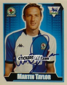 Figurina Martin Taylor - Premier League Inglese 2002-2003 n. 100 - Merlin