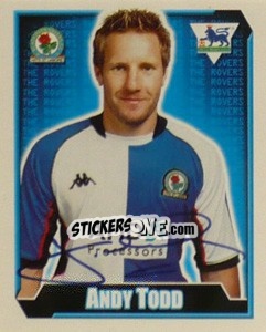 Sticker Andy Todd - Premier League Inglese 2002-2003 n. 101 - Merlin