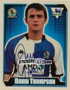 Sticker David Thompson - Premier League Inglese 2002-2003 n. 102 - Merlin
