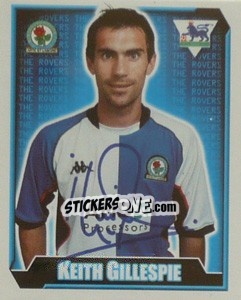 Sticker Keith Gillespie - Premier League Inglese 2002-2003 - Merlin