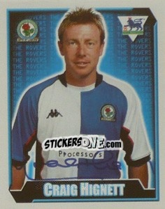 Cromo Craig Hignett - Premier League Inglese 2002-2003 n. 108 - Merlin