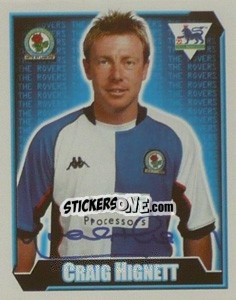 Figurina Craig Hignett - Premier League Inglese 2002-2003 - Merlin