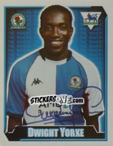 Sticker Dwight Yorke - Premier League Inglese 2002-2003 - Merlin