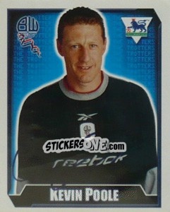 Sticker Kevin Poole - Premier League Inglese 2002-2003 - Merlin