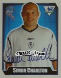 Sticker Simon Charlton - Premier League Inglese 2002-2003 n. 123 - Merlin