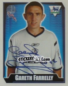 Sticker Gareth Farrelly - Premier League Inglese 2002-2003 - Merlin