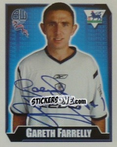 Cromo Gareth Farrelly - Premier League Inglese 2002-2003 - Merlin