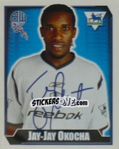 Sticker Jay-Jay Okocha - Premier League Inglese 2002-2003 n. 135 - Merlin