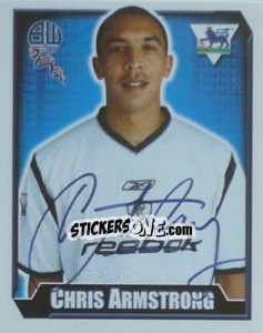 Sticker Chris Armstrong - Premier League Inglese 2002-2003 - Merlin