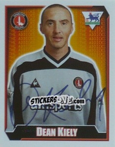 Figurina Dean Kiely - Premier League Inglese 2002-2003 - Merlin