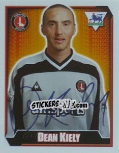 Sticker Dean Kiely - Premier League Inglese 2002-2003 n. 147 - Merlin