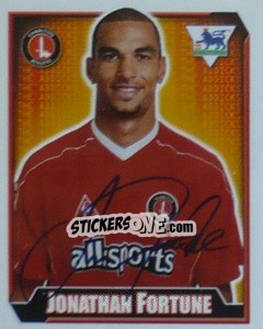 Sticker Jonathan Fortune - Premier League Inglese 2002-2003 - Merlin