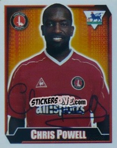 Sticker Chris Powell - Premier League Inglese 2002-2003 n. 154 - Merlin