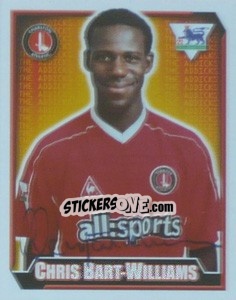 Sticker Chris Bart-Williams - Premier League Inglese 2002-2003 n. 159 - Merlin