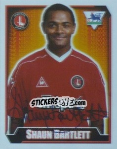 Sticker Shaun Bartlett - Premier League Inglese 2002-2003 n. 165 - Merlin