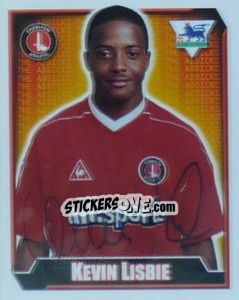 Figurina Kevin Lisbie - Premier League Inglese 2002-2003 - Merlin