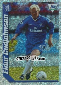 Sticker Eidur Gudjohnsen (Star Player) - Premier League Inglese 2002-2003 - Merlin
