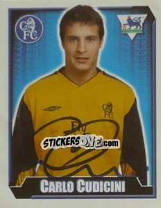 Sticker Carlo Cudicini - Premier League Inglese 2002-2003 n. 175 - Merlin