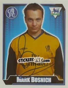 Sticker Mark Bosnich - Premier League Inglese 2002-2003 - Merlin