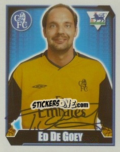 Sticker Ed De Goey - Premier League Inglese 2002-2003 - Merlin