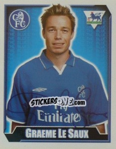 Sticker Graeme Le Saux - Premier League Inglese 2002-2003 n. 183 - Merlin