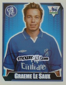 Figurina Graeme Le Saux - Premier League Inglese 2002-2003 - Merlin