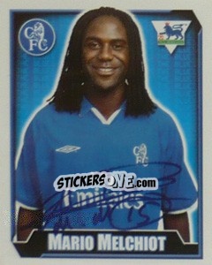 Cromo Mario Melchiot - Premier League Inglese 2002-2003 n. 184 - Merlin
