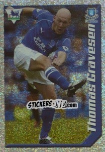 Cromo Thomas Gravesen (Star Player) - Premier League Inglese 2002-2003 - Merlin